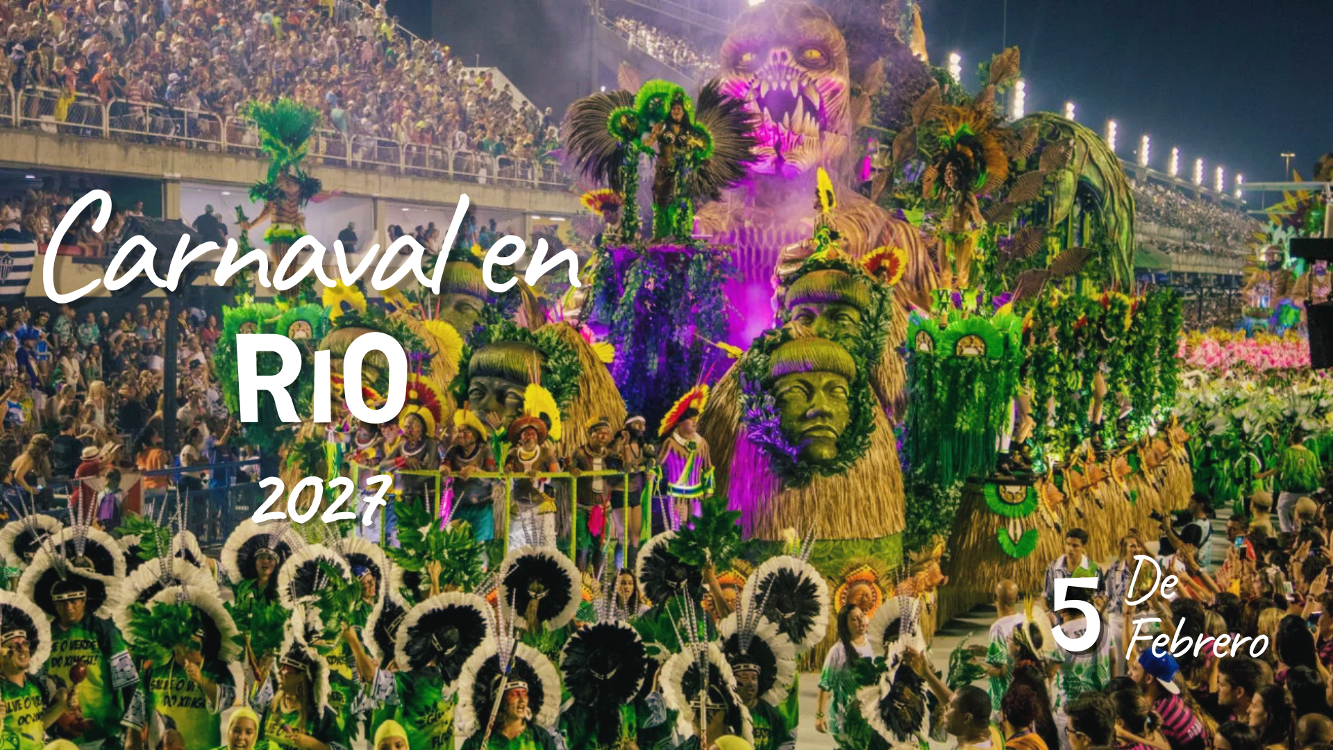 CARNAVAL EN RIO 2027